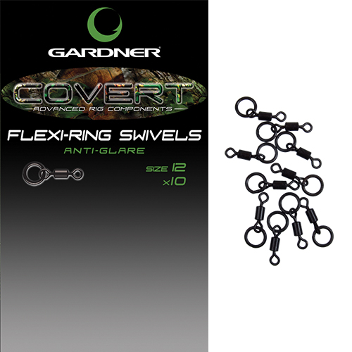 GARDNER COVERT FLEXI RING SWIVELS - Click Image to Close