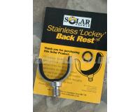 SOLAR STAINLESS LOCKEY BACK RESTS - Click Image to Close